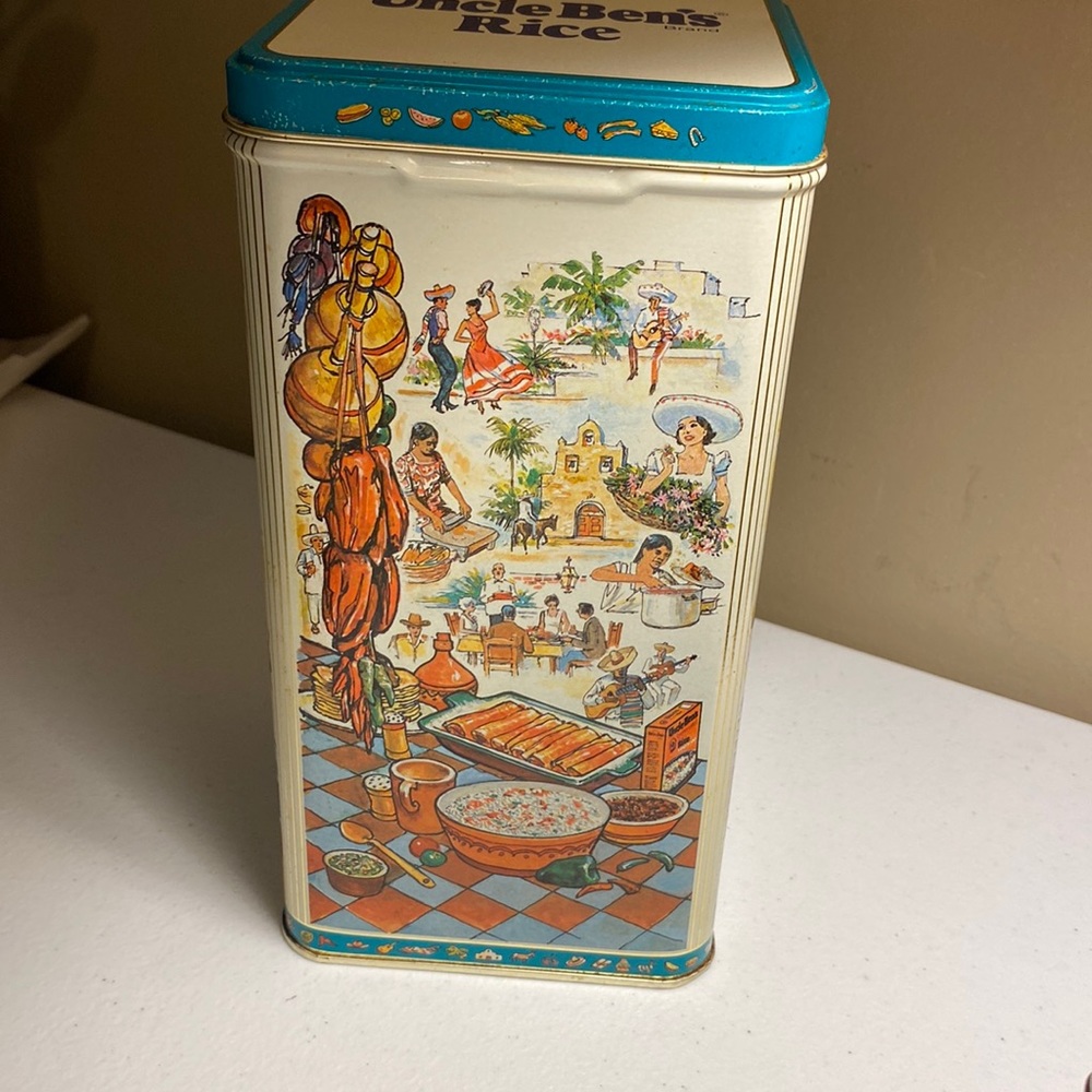 Uncle Ben’s Rice Vintage Tin
